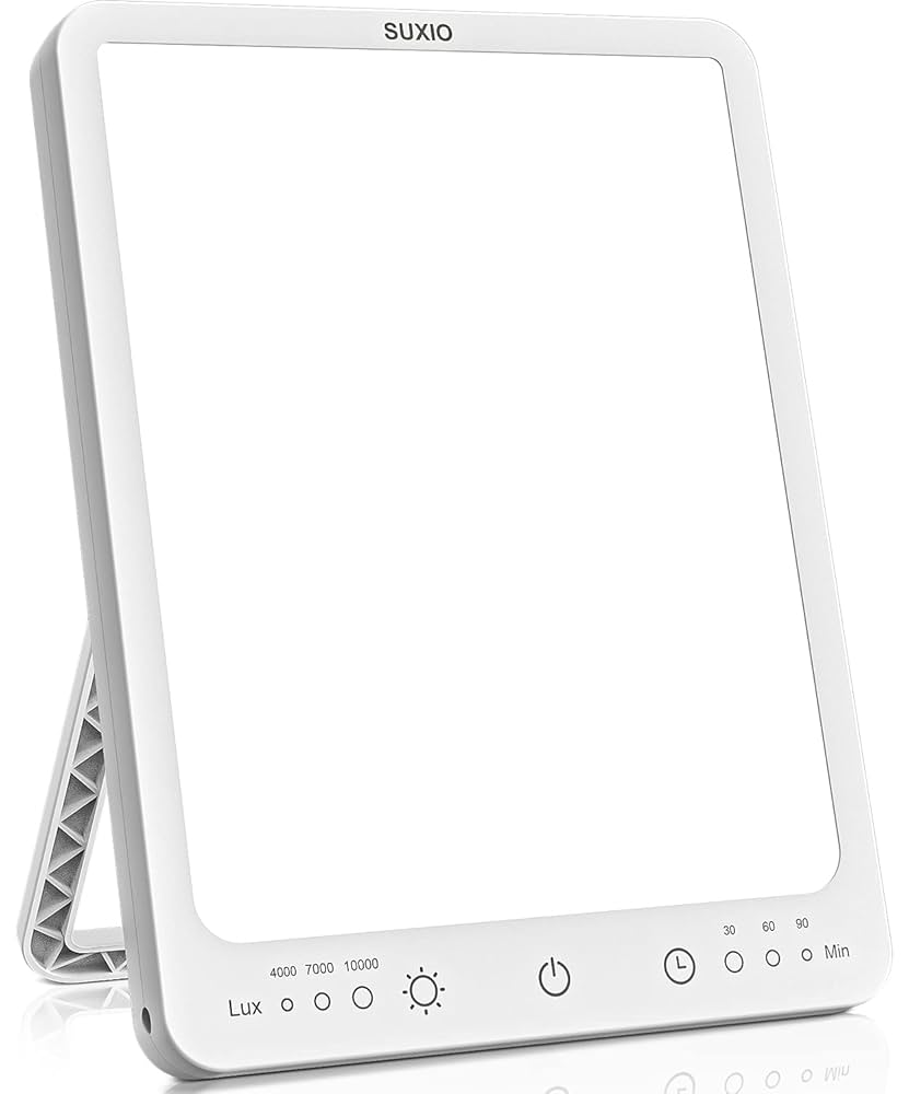 SHE'll SLEEP Years、Days、See The Light Amazon.com: SUXIO Light Therapy Lamp - 10000 Lux Therapy